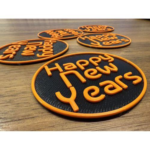 Mutlu Yıllar Coaster – 6895543