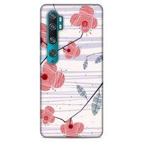 Xiaomi Mi Note 10 Kılıf Japonya (26) Tpu Silikon Kılıf Japon Kiraz Çiçekleri