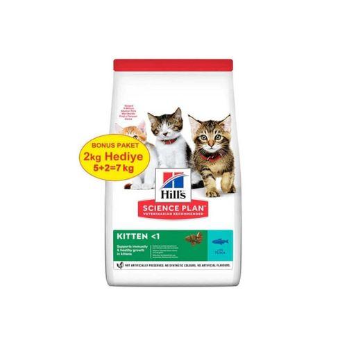 Hills Science Plan Hills Kitten Ton Balıklı Yavru Kedi Maması 5 Kg (+2 Kg Hediyeli)