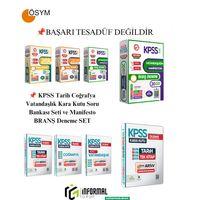 KPSS Önlisans Tarih Coğrafya Vatandaşlık Kara Kutu Soru Bankası Seti ve Manifesto BRANŞ Deneme SET