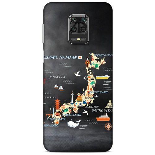 Xiaomi Redmi Note 9 Pro Kılıf Japonya (14) Lansman Kılıf Japonya Tur Haritası
