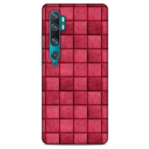 Xiaomi Mi Cc9 Pro Kılıf Patchwork (29) Arka Koruma Kılıfı Pembe