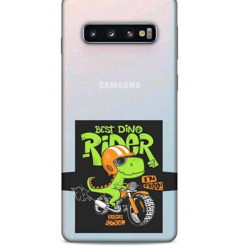 Zoologix (58) Samsung Galaxy S20 Şeffaf Kılıf Silikon Desenli