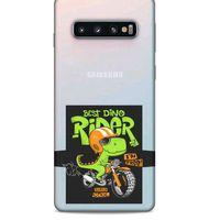 Zoologix (58) Samsung Galaxy S20 Şeffaf Kılıf Silikon Desenli