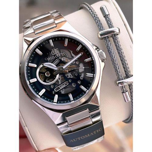 Bigotti Otomatik Ve Kurmalı Çelik Karatma Ve Renk Atma Yapmaz 5 Atm Erkek Kol Saati EBG.10692.2