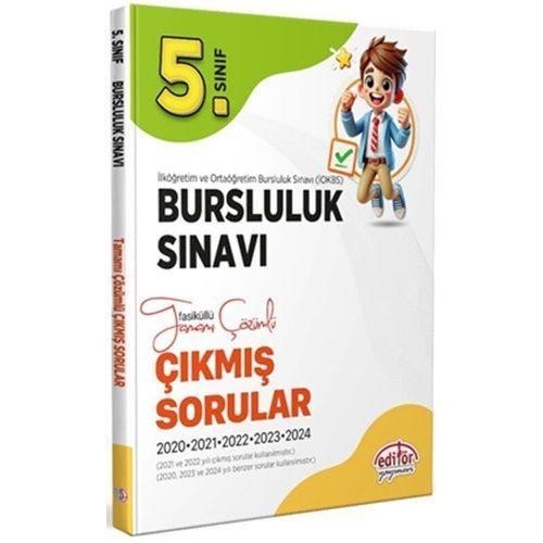 5. Sınıf Bursluluk Çıkmış Sorular ve Çözümleri Editör Yayınları