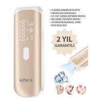 EZERE IPL Buz Lazer Epilasyon 999.999 Atim Otomatik/manuel Dokunmatik Ekran Agrisiz Vücut Yüz Cihazi