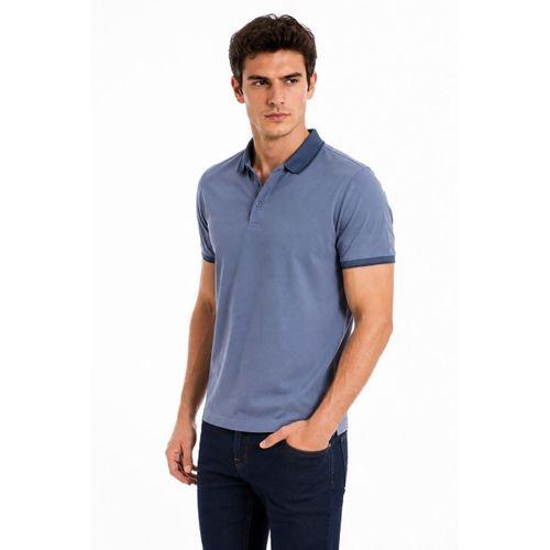 Erkek Polo Yaka Kısa Kollu Tişört Regular Kalıp T6092 BGL-ST05550