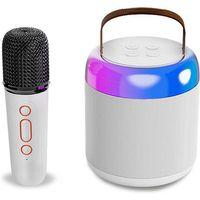 Kablosuz Mikrofonlu ve Işıklı Hoparlör