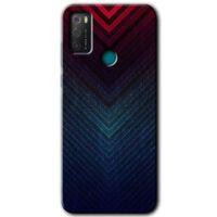TCL 20E Kılıf HD Desen Baskılı Arka Kapak - Abstract 4