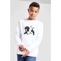 Pisces Baskılı Unisex Çocuk Beyaz Sweatshirt