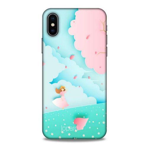 Apple iPhone XS Kılıf Pastel Renkler (45) Liquid Air Kılıf Mavi Toz Pembe