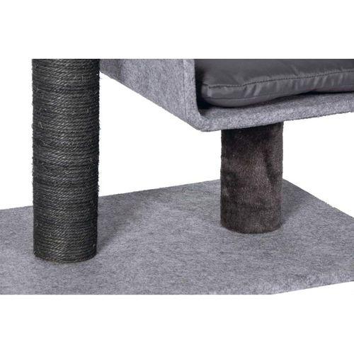 Karlıe Kedi Tırmalama+ev Tınka Gri 60x40x82cm