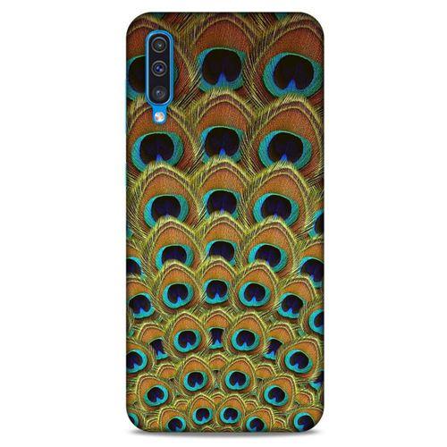 Samsung Galaxy A50 Kılıf Desenli Özel Seri Tüyler (4) Koruma Kılıfı