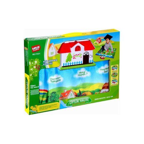 Birlik Türkçe Eğitici Çiftlik Oyun Halısı YY-571