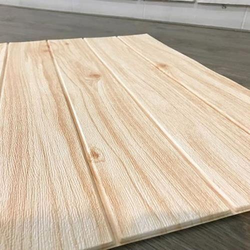 4 Adet 70cmx70cm Kendinden Yapışkanlı Açık Meşe Duvar Paneli Kağıdı Sticker Ofis Salon Otel Nw37