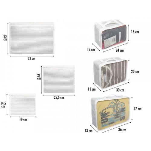 Bavul İçi Organizer Seti - Yatak Odası Organizer Set - Makyaj Organizer Mini Hurçlar (6 Parça)