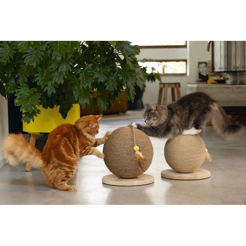 Beeztees DBL Kedi Tırmalama ve Oyuncağı, 30x30x27cm