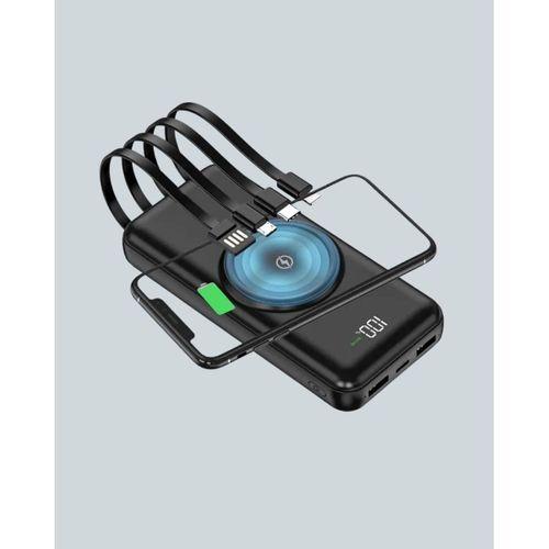 İphone Ve Android Uyumlu 10000mah Powerbank – Hem Kablolu Hem Kablosuz