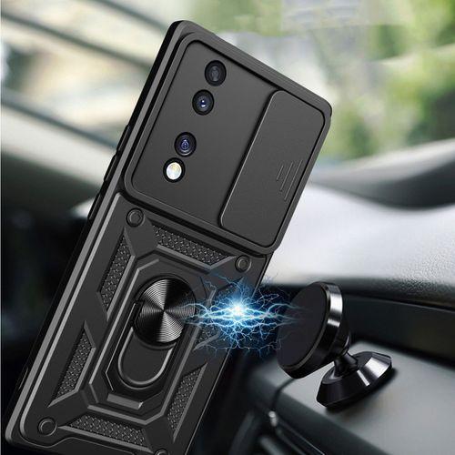 Honor 70 Kılıf Magnetik Standlı Kamera Korumalı Zore Sürgülü Vega Kapak