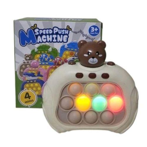 Speed Push Machine Pilli Popit Işıklı Stres Oyuncağı Farklı Model