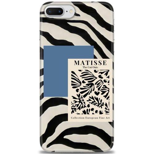 iPhone 8 Plus Kılıf HD Baskılı Kılıf - Matisse + Tam Ekran Koruyucu