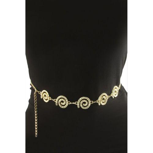 Çiçek Metal Zincir Kemer