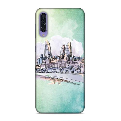 Samsung Galaxy A50s Uyumlu Kılıf Azarbaijan (2) Kabı Baki Silüet