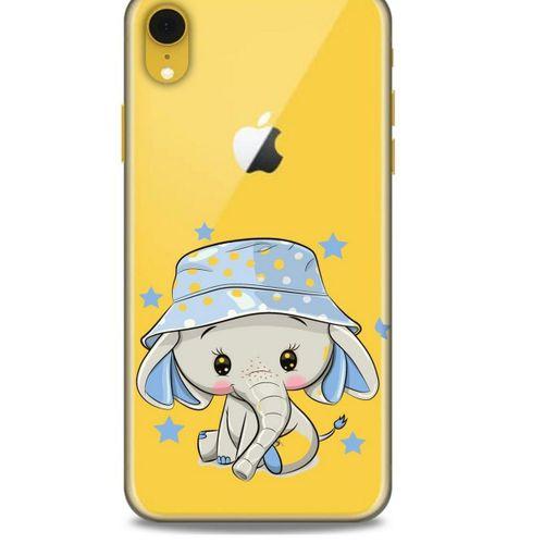 Zoologix (46) Apple iPhone XR Şeffaf Kılıf Silikon Desenli