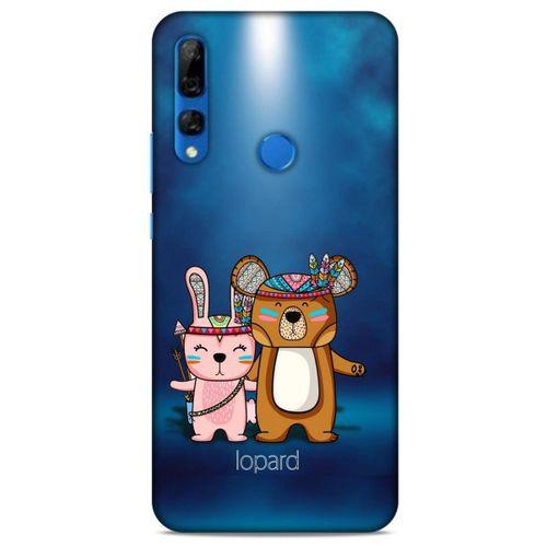 Huawei Y9 Prime 2019 Kılıf FunnyMaX (2) Kabı Lacivert Beyaz