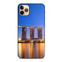 Apple Iphone 11 Pro Kılıf Dünya Mimarisi (46) Core Armor Kılıf Marina Bay Sands Singapur