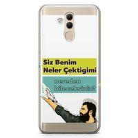 Huawei Mate 20 Lite Kılıf Caps Ahmet Kaya Arka Kapak Koruma Desenli Full Koruyucu