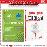 Çöz Kazan AYT Elektrokimya Konu Anlatım ve AKM Dil Bilgisi Soru Bankası Seti 2 Kitap