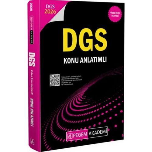 2026 DGS Konu Anlatımlı Pegem Yayınları