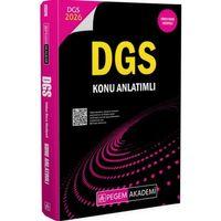 2026 DGS Konu Anlatımlı Pegem Yayınları