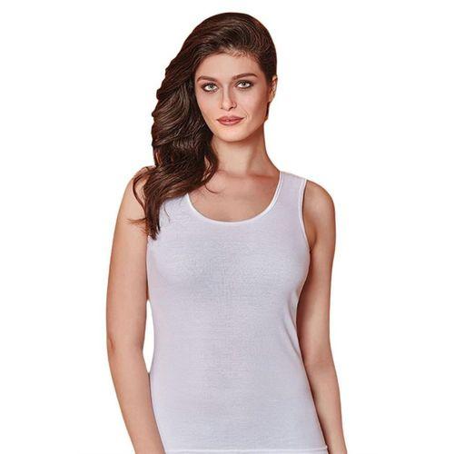 Kadın Ribana Biyeli Geniş Askılı 6 Lı Atlet Berrak-2013