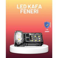 3 Fonksiyonlu Led Far El Feneri Çalışma Lambası Uzun Pil Ömürlü