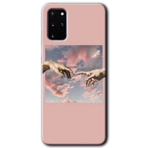 MRCİLETİSİM MRCİLETİSİM Samsung Galaxy S20 Plus Kılıf HD Desen Baskılı Arka Kapak + Temperli Cam - Tutunamayanlar