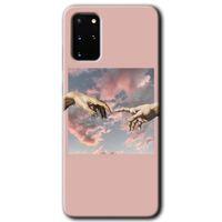 MRCİLETİSİM MRCİLETİSİM Samsung Galaxy S20 Plus Kılıf HD Desen Baskılı Arka Kapak + Temperli Cam - Tutunamayanlar