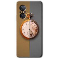 Huawei Nova 9 SE Kılıf HD Desen Baskılı Arka Kapak - Clocks Artwork + Kırılmaz Cam