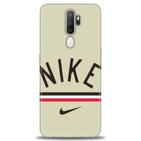 Oppo A5 2020 Kılıf HD Baskılı Kılıf - Nike + Tam Ekran Koruyucu