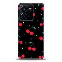 Xiaomi Redmi Note 12 Pro 5G Kılıf HD Baskılı Kılıf - Kirazlar + Tam Ekran Koruyucu