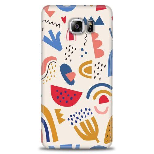 Samsung Galaxy Note 5 Kılıf HD Baskılı Kılıf - Çizim + Tam Ekran Koruyucu