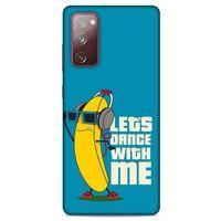 Frutix Muz 01 Samsung Galaxy S20 Fe Kılıf Desenli Silikon