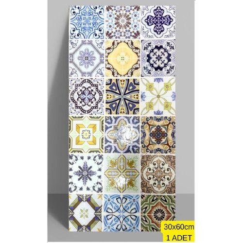 30X60cm Kendinden Yapışkanlı Duvar,banyo,tezgah arası kaplama Duvar Paneli Kağıdı Sticker CYCZT00239
