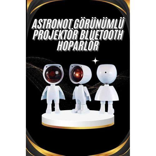 Gün Batımı Projektör Lamba Astronot Görünümlü Dekoratif Masa Lambası