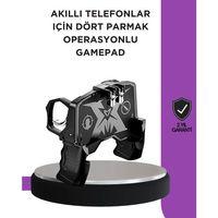 Tetikli Mobil Gamepad Ergonomik Kavramalı Oyun Atı
