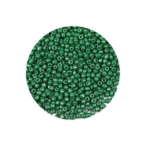Koyu Yeşil Renk 4 mm Yaklaşık 660 adet / 60 gram Cam Boncuk Oya Yazma Bileklik ve Kolye