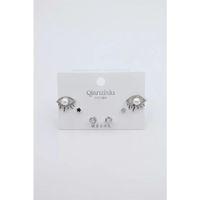 Çoklu Set Küpe - Gümüş