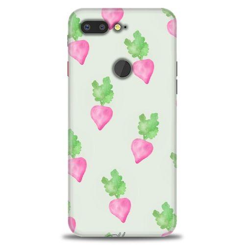 General Mobile GM 9 Pro Kılıf HD Baskılı Kılıf - Pembe Havuçlar + Tam Ekran Koruyucu